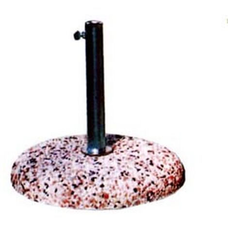 1PZ BASE IN GRANIGLIA PER OMBRELLONI - peso Kg.25 - diametro cm.42,5