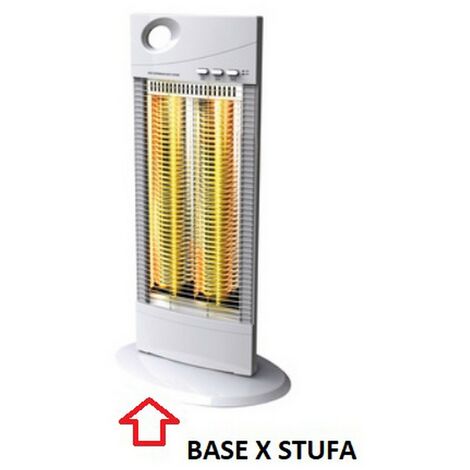 1PZ BASE X STUFA A CARBONIO 1000W ART. NSB-C31