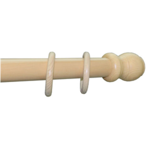 1PZ BASTONE A STRAPPO D 35 MM NATURALE 210 CM SENZA SUPPORTI