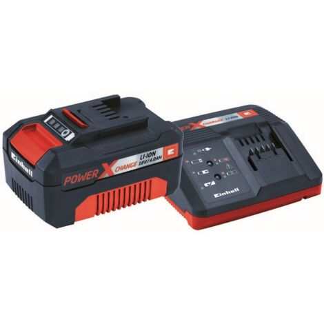 1PZ BATTERIA + CARICABATTERIA POWER-X-CHANGE  18 V - 4,0 Ah