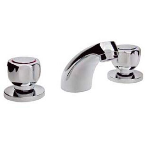 1PZ BATTERIA LAVABO SERIE SCUDETTO TESTA CIECA