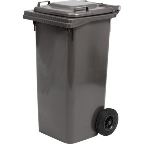 1PZ BIDONE QUADRO PER DIFFERENZIATA Lt. 120 - cm. 55x50x94 h col. Grigio