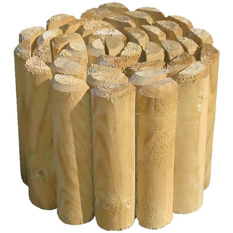 1PZ BORDATURA MODULARE IN LEGNO 'ROLLBORDER' sezione 6 x 30 cm -lungh. 2,5 metri