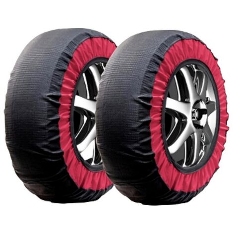 1PZ CALZE DA NEVE OMOLOGATE PER AUTO mis. L