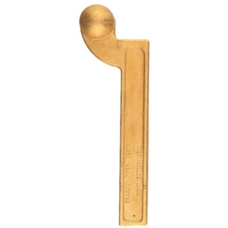 1PZ CARDINE INFERIORE OTTONE LUCIDO DESTRO