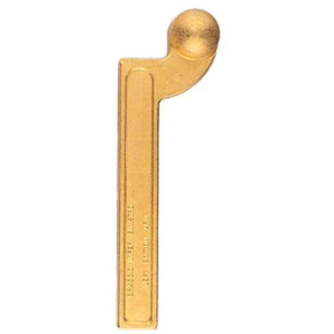 1PZ CARDINE INFERIORE OTTONE LUCIDO SINISTRO