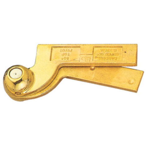 1PZ CARDINE SUPERIORE AMBIDESTRO OTTONE LUCIDO