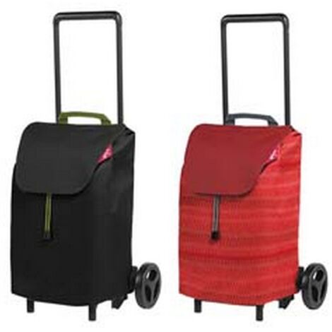 1PZ CARRELLO SPESA 40 LITRI "EASY" - rosso