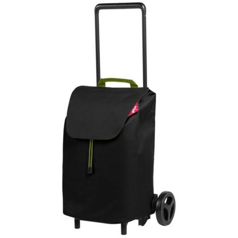 1PZ CARRELLO SPESA EASY NEW Lt. 40 - cm. 45x34x96 h col. Nero
