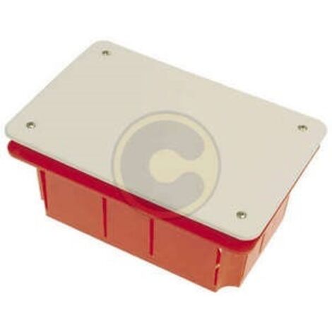 1PZ CASSETTA DI DERIVAZIONE INCORPORATA CON COPERCHIO IP40 MM 152X100X70