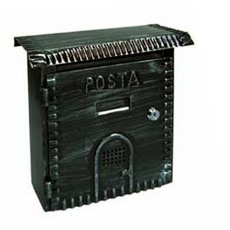 1PZ CASSETTA POSTALE RUSTICA TIPO MEDIO - cm.26x9x26h.