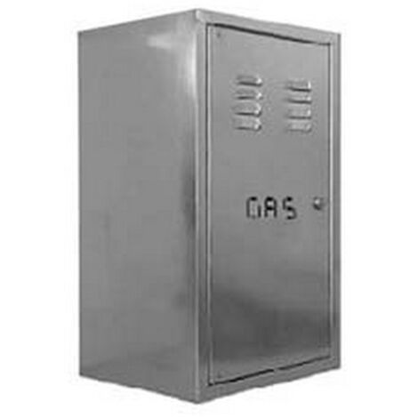 1PZ CASSONETTO CONTATORE GAS IN ACCIAIO ZINCATO - cm.33x25X44h.