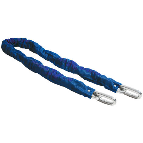 1PZ CATENA ANTIFURTO QUADRA RIVESTITA IN NYLON Ø mm.10 cm. 200
