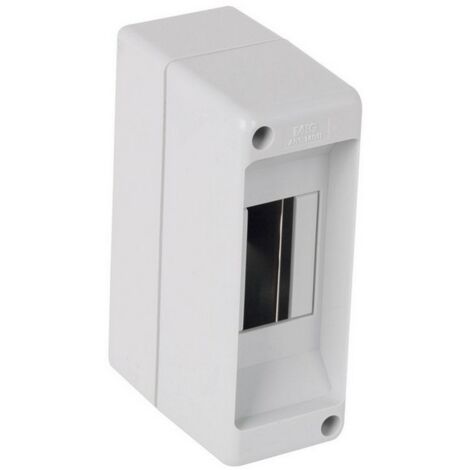 1PZ CENTRALINO DA PARETE IP20 mm. 130x90x85  2/4 MODULI