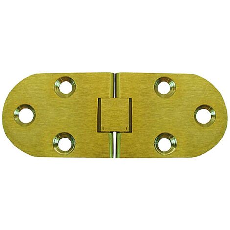 1PZ CERNIERA A BISCOTTO con fermo mm 30x80