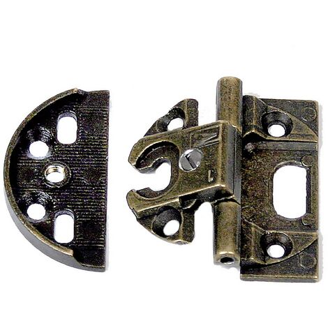 1PZ CERNIERA PER MOBILI 'A0061' bronzata