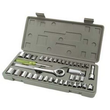 1PZ CHIAVI A BUSSOLA DA 3/8" E 1/4" IN SERIE 40 PEZZI