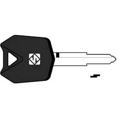 1PZ CHIAVI MOTO LOOK A-LIKE PORTA TRANSPONDER KW16TE - KW16TE