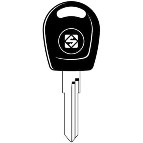 1PZ CHIAVI SILCA TRANSP.HU49T5 CON CHIP T5