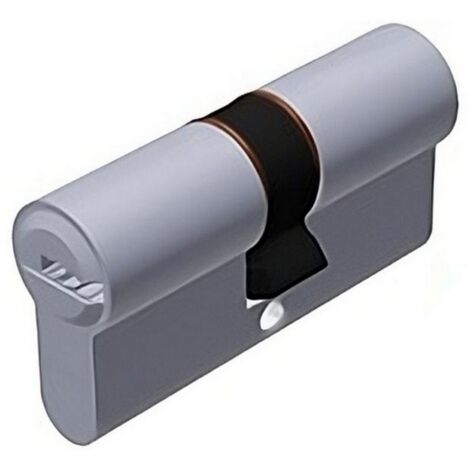 1PZ CILINDRO CROMO SATINATO EVOK1 5 chiavi mm. 110 (50+60)