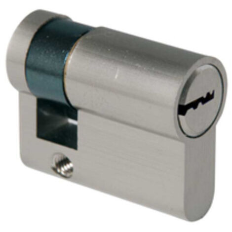 1PZ CILINDRO PROFILO EUROPEO IBFM MM 40 CROMO SATINATO
