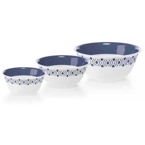 1PZ CIOTOLA TOSCA  Ï cm. 23 bianco/blu palace