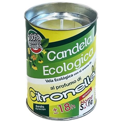 1PZ CITRONELLA IN CANDELA MADE IN ITALY Ï cm. 6x8 h