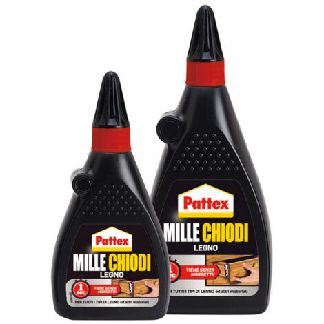 1PZ COLLA PATTEX MILLE CHIODI LEGNO  gr. 100