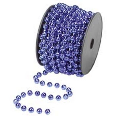 1PZ COLLANA IN PLASTICA IN BOBINA COLORE BLU