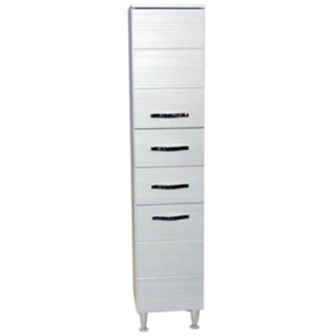 1PZ COLONNA ANTONELLA 2 ANTE + 2 CASSETTI 160 BIANCO PORTUNA