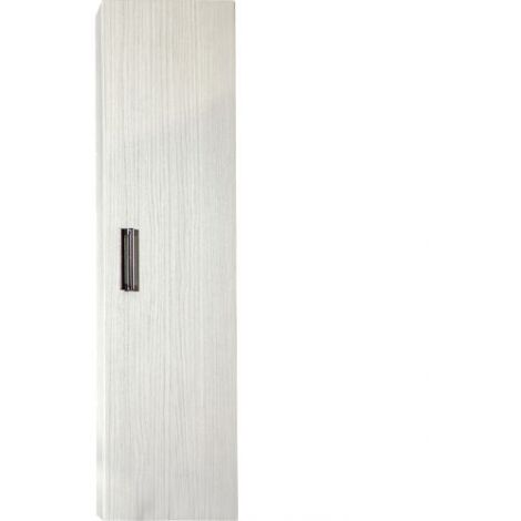 1PZ COLONNA BAGNO IRIS 1ANTA CM.30X19X120H BIANCO PORTUNA