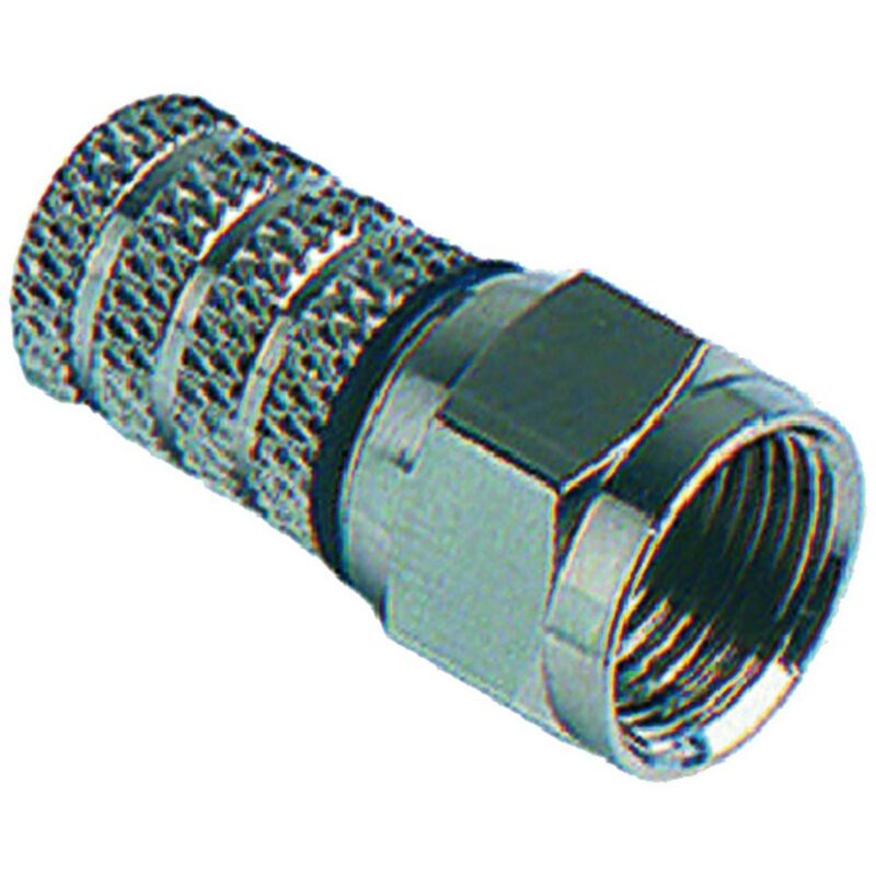 Image of Cf connettore ''f'' per cavi sat Ø5,0 mm - busta appendibile 6 pz