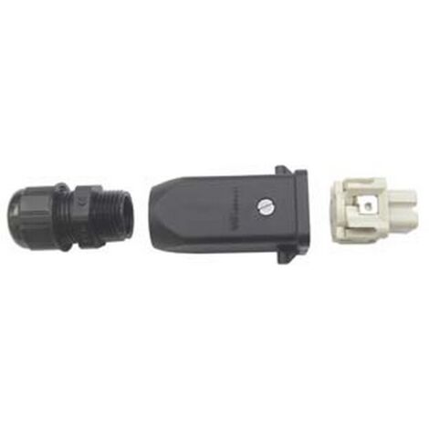 1PZ CONNETTORE MASCHIO DI RICAMBIO PER BACCHIATORE TWIST