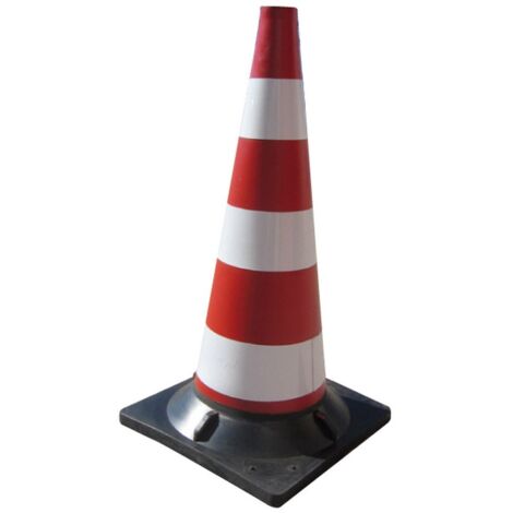 1PZ CONO SPARTITRAFFICO OMOLOGATO FIGURA 398/A- ART 34  H. cm. 54