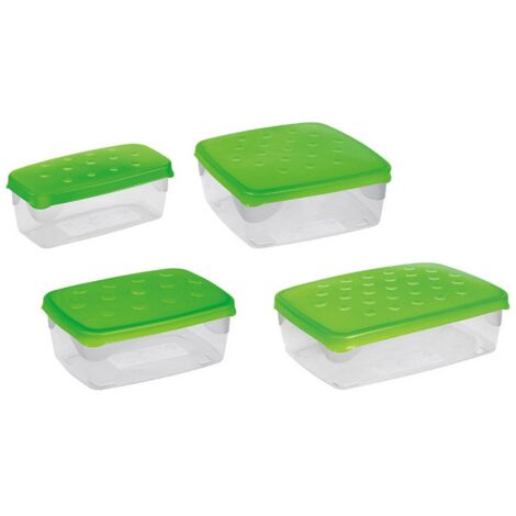 1PZ CONTENITORE FREEZER-MICROONDE cm. 20x20x8 h lt. 2,0 mod. Quadro