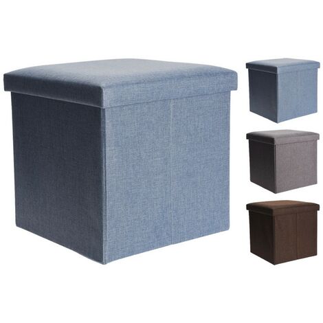 1PZ CONTENITORE MULTIUSO 'POUF' cm 38 x 38 x h 38