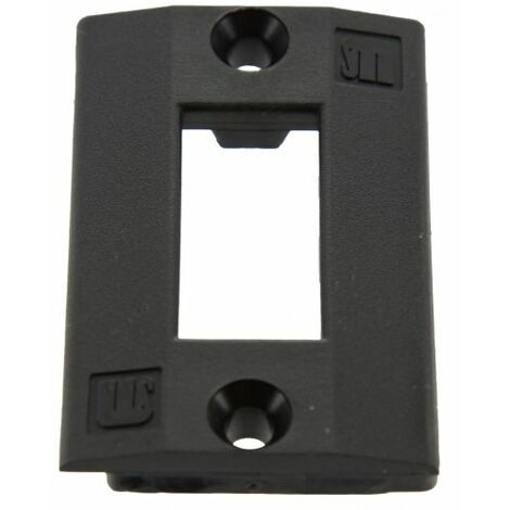 1PZ CONTROBORDO 'P1289' PER SERRATURA PREMI/APRI 'NOVA nylon nero