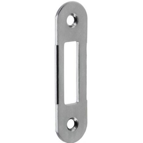 1PZ CONTROPIASTRA B/TONDO mm.240x22 cromato opaco