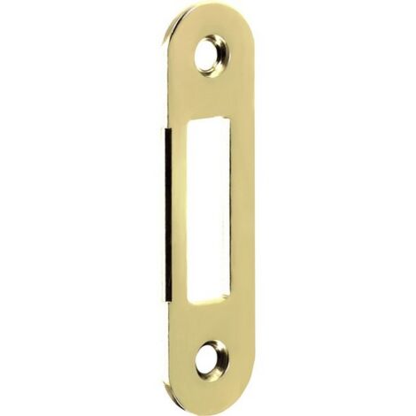 1PZ CONTROPIASTRA B/TONDO mm.240x22 ottone lucido