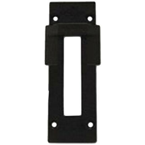 1PZ CONTROPIASTRA COLORE NERO - 02952.03