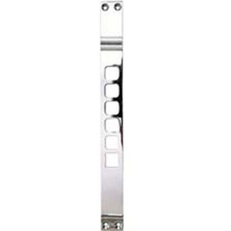 1PZ CONTROPIASTRA PER SERRATURE 2951 49C/28 - interasse mm.28