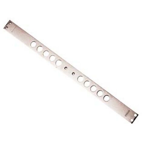 1PZ CONTROPIASTRE SERRATURE PORTE BLINDATE 94267 interasse mm28, mm562x35x3