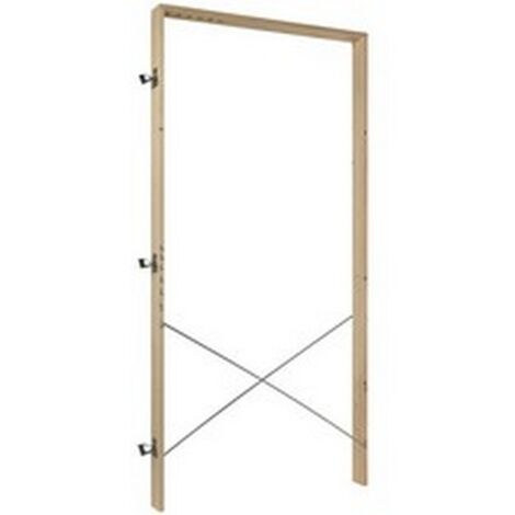 1PZ CONTROTELAIO IN LEGNO H. cm. 215 per muri spessore 10,5 cm.