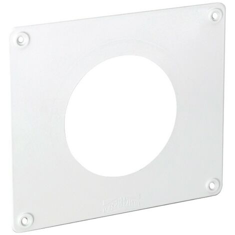 1PZ COPRIFORO PER TUBI AERAZIONE mm.190x160 - foro ømm. 100/125