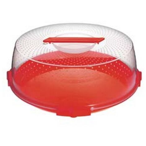 1PZ COPRITORTA DA TRASPORTO TONDA "OASI" -  cm.32x13h.