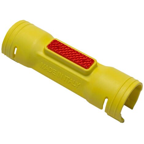 1PZ COPRITUBO DI SEGNALAZIONE PER PONTEGGI cm 20 x 5,8