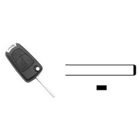 1PZ COVER CHIAVI PER AUTO OPEL VAUXHALL HU100RS2 - HU100RS2 - 2 bottoni