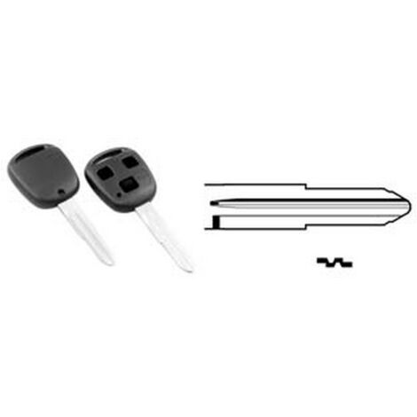 1PZ COVER CHIAVI PER AUTO TOYOTA TOY41RBRS8 - TOY41RBRS8 - 3 bottoni
