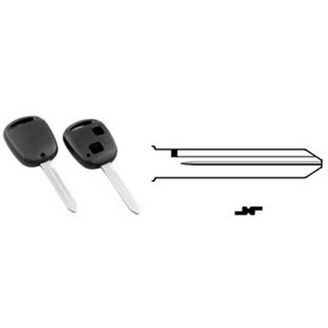 1PZ COVER CHIAVI PER AUTO TOYOTA TOY47BRS2 - TOY47BRS2 - 2 bottoni