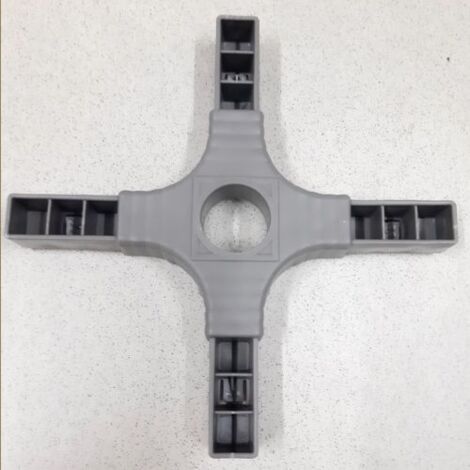 1PZ CROCE X PIEDI SET DUETTO RESINA TAVOLO